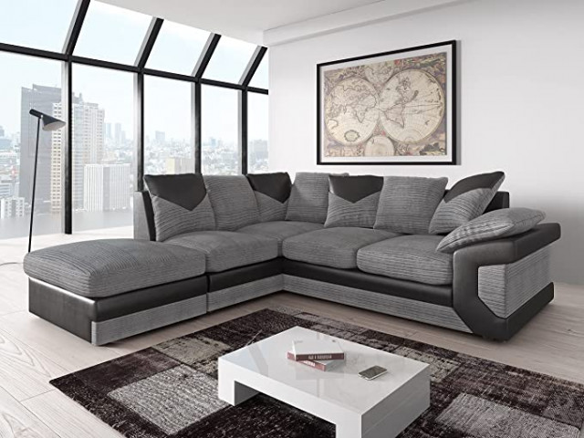 Amazing Sofas large grey corner sofa LARGE-DINO-CO