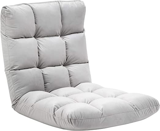HOMCOM Folding Lazy Floor Sofa Chair Lounge Seat G