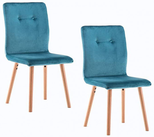 Amazon Brand - Movian Felt - Set of 2 Dining Chair