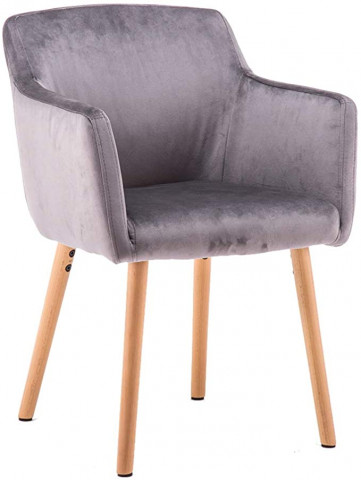 Amazon Brand - Movian Brad - Dining Chair, Grey