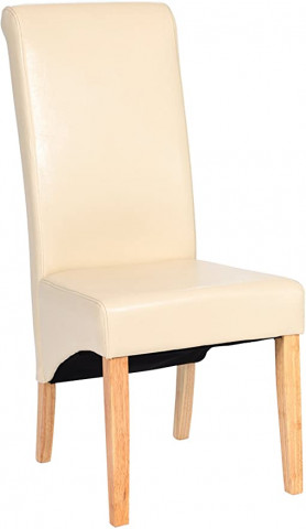 PML DELUXE SUPREME BONDED LEATHER DINING CHAIR ROL