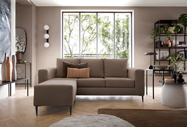 Capri Reversible Corner Sofa - Soft Linen Small So