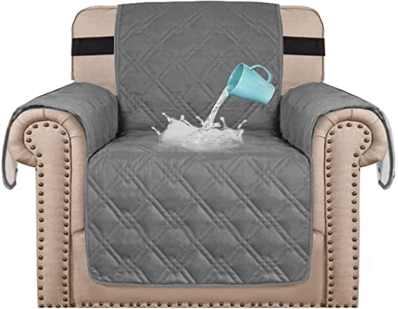 BellaHills 100% Waterproof Chair Covers for Living