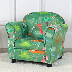 PWTJ Kid Sofa Chair, Single Seat Upholstered Kids 