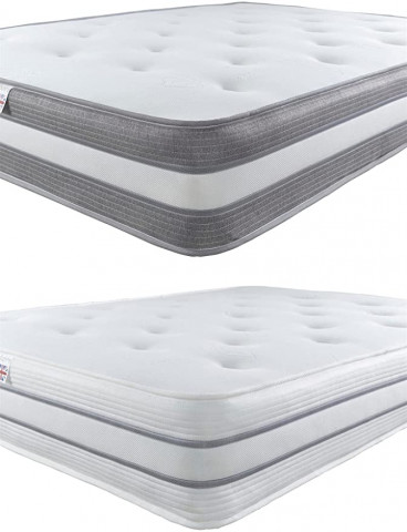 Aspire Beds 10" Deep 2 Layer Quad Comfort Eco
