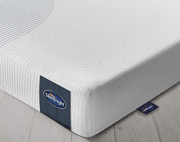 Silentnight 3 Zone Memory Foam Rolled Mattress | M