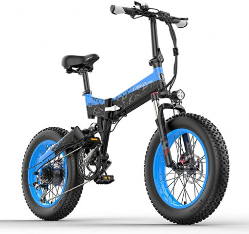 X3000plus 20 Inch Fat Bike Folding Electric Mounta