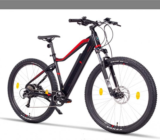 Qivelo Fito MT29 electric trekking bike - black/re
