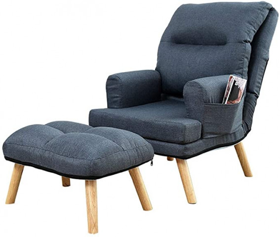 Sofa Chair Modern Upholstered Wooden Lounge Chair 