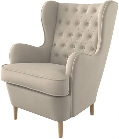 Furninero - Wing Chair, Wingback Armchair, Chester
