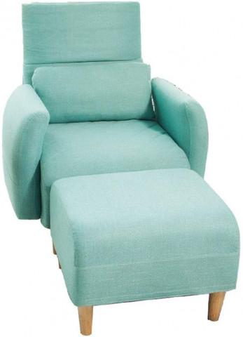 Vobajf Accent Chair Linen Lounge Armchair Set Lazy