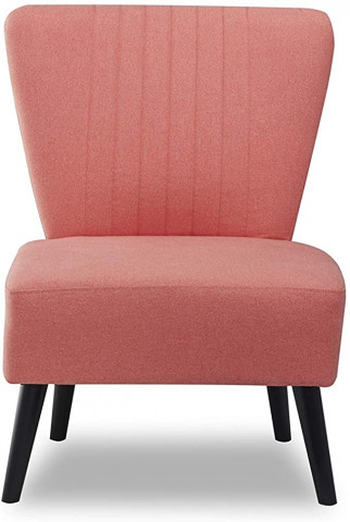 Leader Lifestyle Armchair, Salmon Pink, 64 x 65 x 