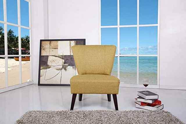 Leader Lifestyle Accent Chair, Wood, Lemongrass Gr