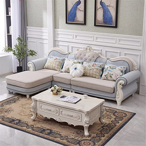 ANYURAN Fabric sofa, L-shaped corner group sofa La