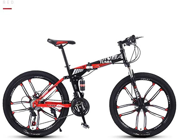 RPOLY Mountain Bike, Folding Bike, Dual Shock Abso