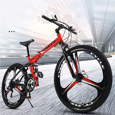 PBTRM Full Suspension Mountain Bike, 26In Mountain