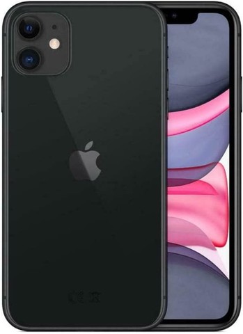 Apple iPhone 11, 64GB, Black (Renewed)