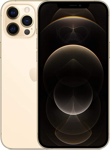 Apple iPhone 12 Pro Max, 128GB, Gold (Renewed)
