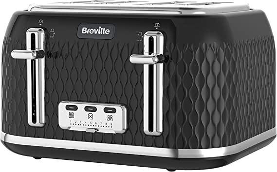 Breville Curve 4-Slice Toaster with High Lift and 
