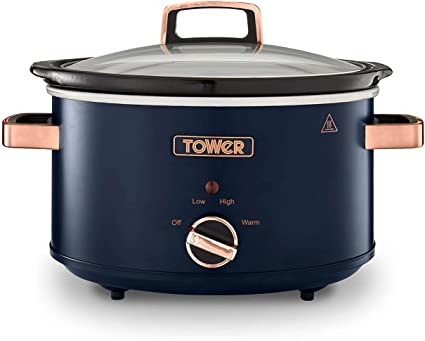 Tower T16042MNB Cavaletto 3.5 Litre Slow Cooker wi