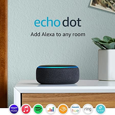Echo Dot (3rd Gen) - Compact Bluetooth Speaker wit