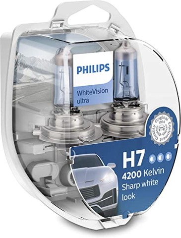 Philips WhiteVision ultra H7 car headlight bulb, 4