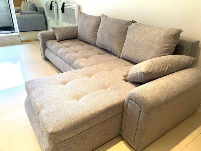Brand New Universal Corner Sofa Bed With Storage 