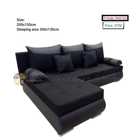New Corner Storage Sofa Beds Available in Multiple