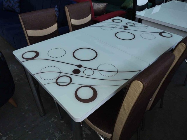 Brand New Dining Table With 6 And 4 Chairs