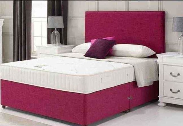 BRAND NEW BED FRAME, NEW DOUBLE BED MATTRESS, NEW 