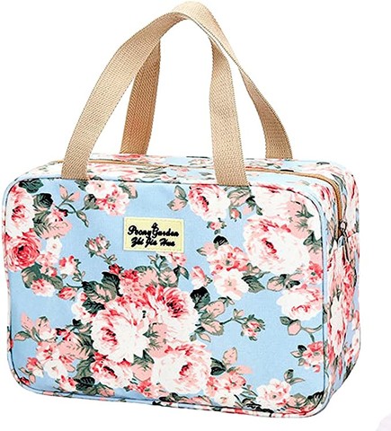 Toiletry Bag for Women Portable Cosmetic Bag Large