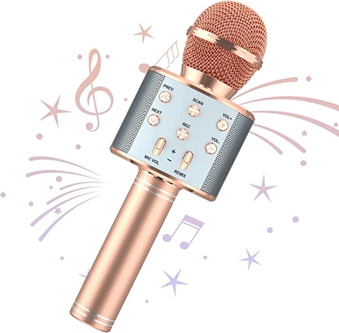 Wowstar Wireless Microphone, Karaoke Bluetooth Mic