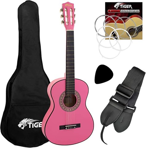 TIGER CLG6-PK 1/2 Size Kids Classical Guitar Pack
