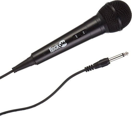 RockJam Karaoke Microphone Wired Unidirectional Dy