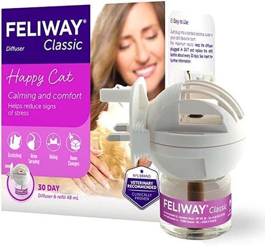 FELIWAY Classic 30 day starter kit. Diffuser and R