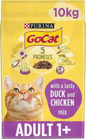 Go-Cat Adult Dry Cat Food Chicken and Duck 10kg