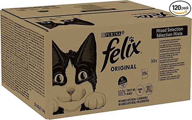 Felix Adult Wet Cat Food Mixed Selection