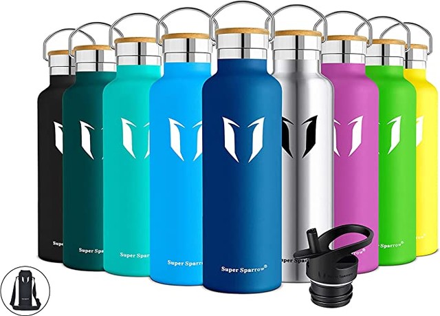 Super Sparrow Stainless Steel Water Bottle