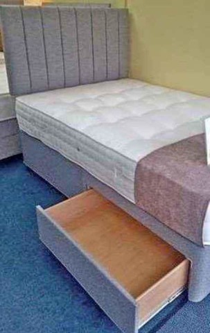 BRAND NEW LUXURIOUSLY BEDS FRAME AND MATTRESS, LIM