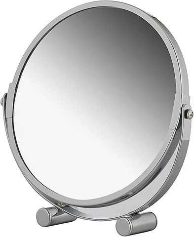 axentia Free Standing Swivel Magnifying Mirror