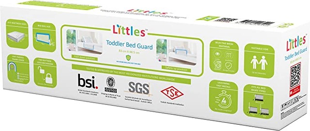 Littles Bed Guard Rail for Toddler, Child & Ba