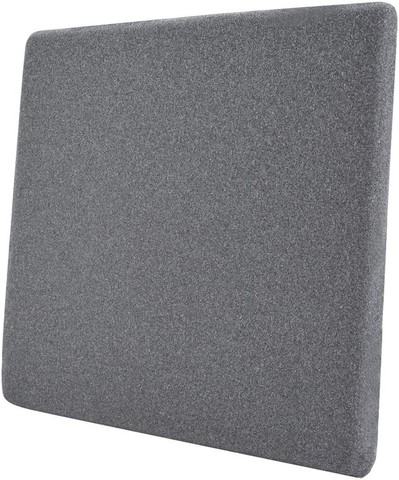 Amazon Basics Memory Foam Seat Cushion - Gray, Squ