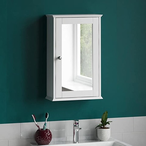 Bath Vida Priano Bathroom Cabinet Single Mirrored 