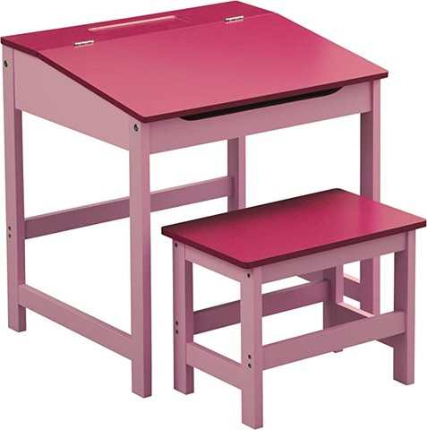 Premier Housewares Pink Childrens Table And Chair 