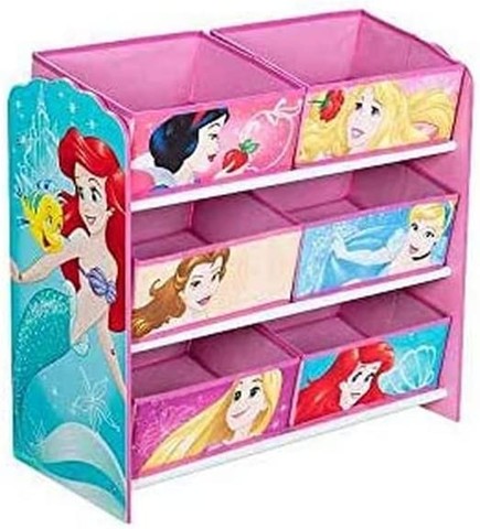 Hello Home Disney Princess Kids Bedroom Toy Storag