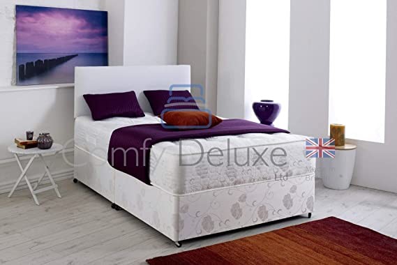 Hilton Divan Bed Set with Quilted Orthopedic Mattr