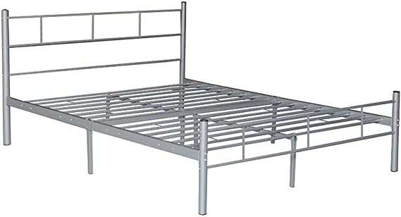 4FT6 Metal Double Solid Base Bed Frame