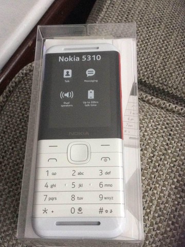 Nokia 5310 mobile never used no sim