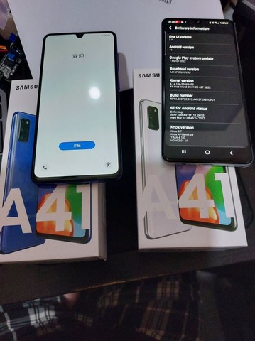 Samsung A41 64Gb Mobile Phone - White