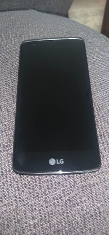 Black LGk8 mobile phone
